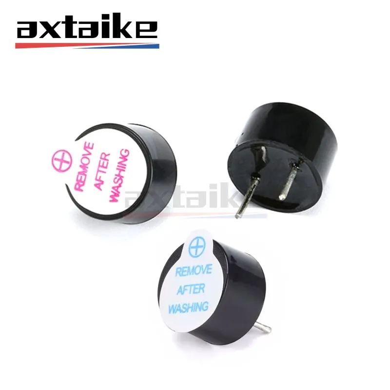 10Pcs 3V 5V 12V Cicalino Di Allarme Attivo Beeper 9*5.5Mm Tmb09A05 Mini Cicalino Piezoelettrico Attivo Adatto Per Cicalini Elettronici Fai Da Te Ardui