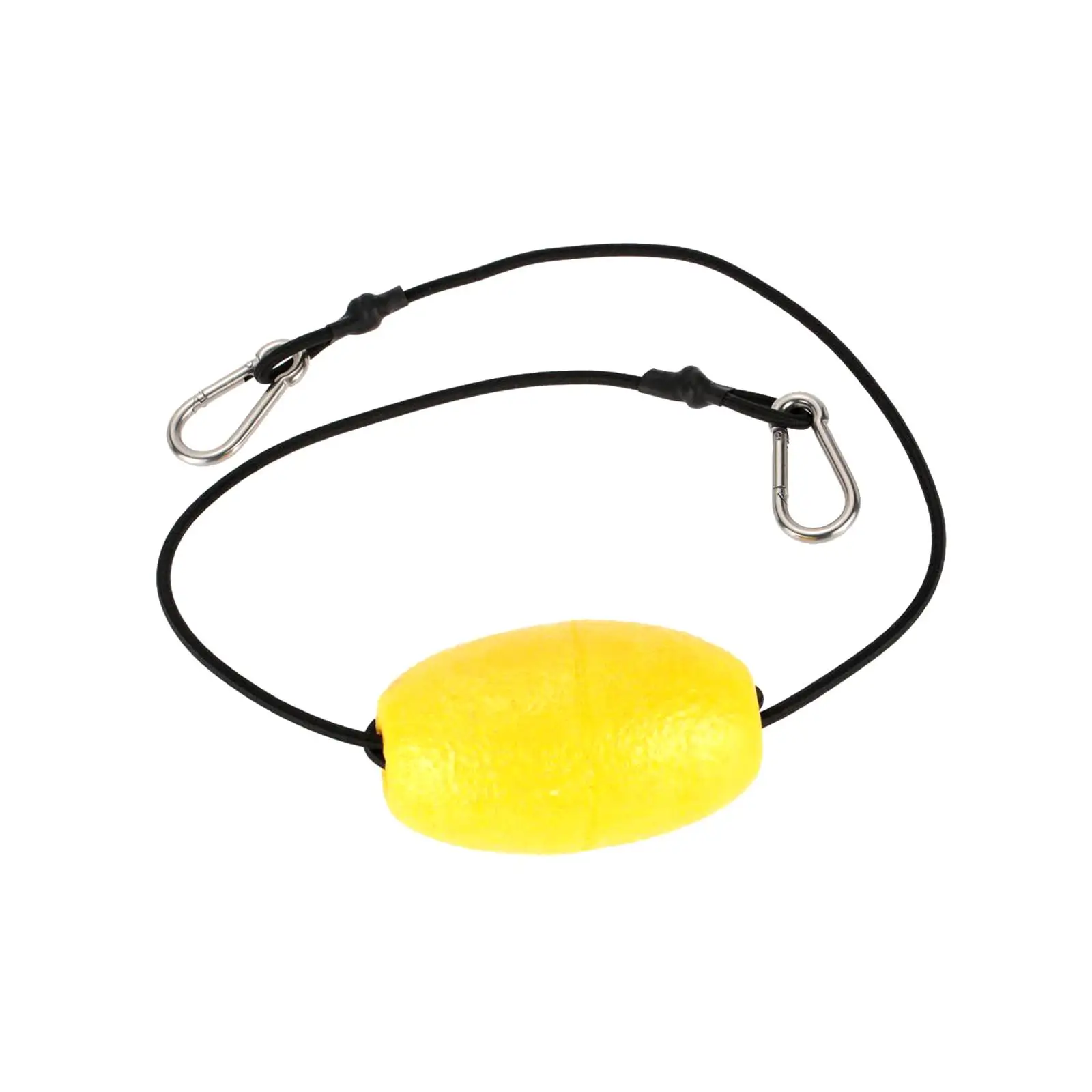 Kayak Tow Throw Line Anchor Marker Buoy with Buckles Float Buoy Elastic Float Rope for Boat Sailing Canoe Accessories