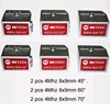 6pcs/lot Mitech 4MHz 8x9mm 45 60 70 Degree Angle Beam Probe Transducer for Ultrasonic Flaw Detector 1