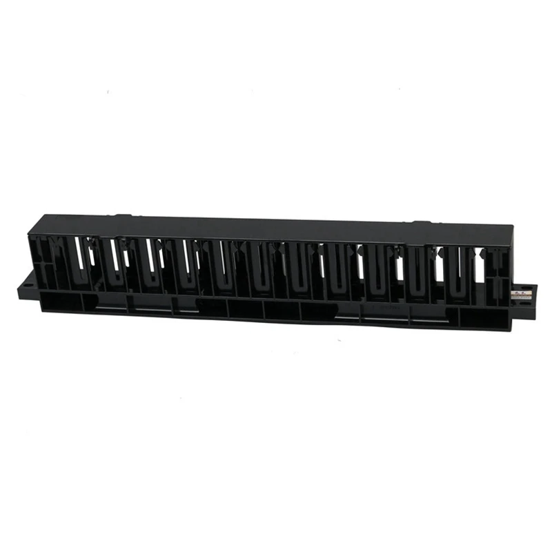 1U 12 단 서버 케이블 관리 랙, 19 인치 네트워크 랙, 트렁크 덕트 패널, 네트워크 케이블 정리함