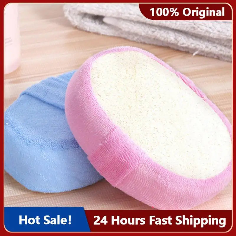 

Loofah Bath Sponge Shower Body Cleaning Glove Tool Scrubber Ponge Brush Pad Horniness Remover Bathroom Supplies Random Color