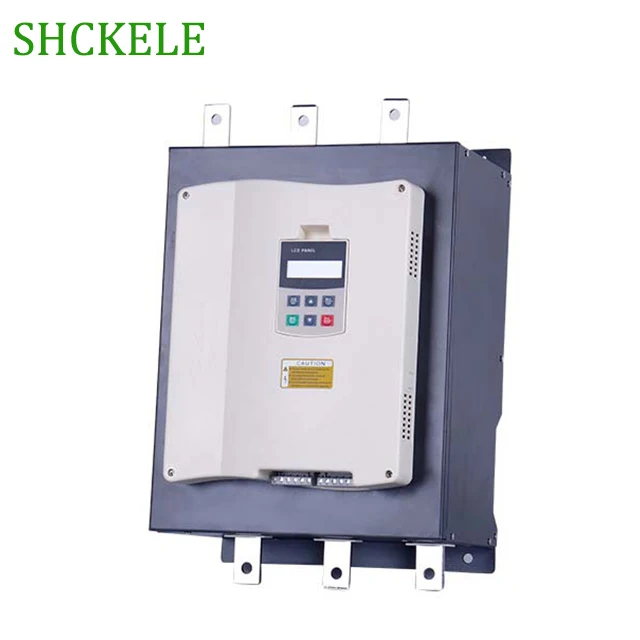 

Online contactor low voltage motor soft starter 3 phase 500kw 380V used for motor starting in the paper