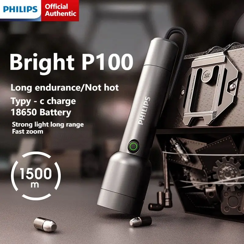 فيليبس جديد SFL1236 EDC مصباح يدوي محمول قابلة للش...