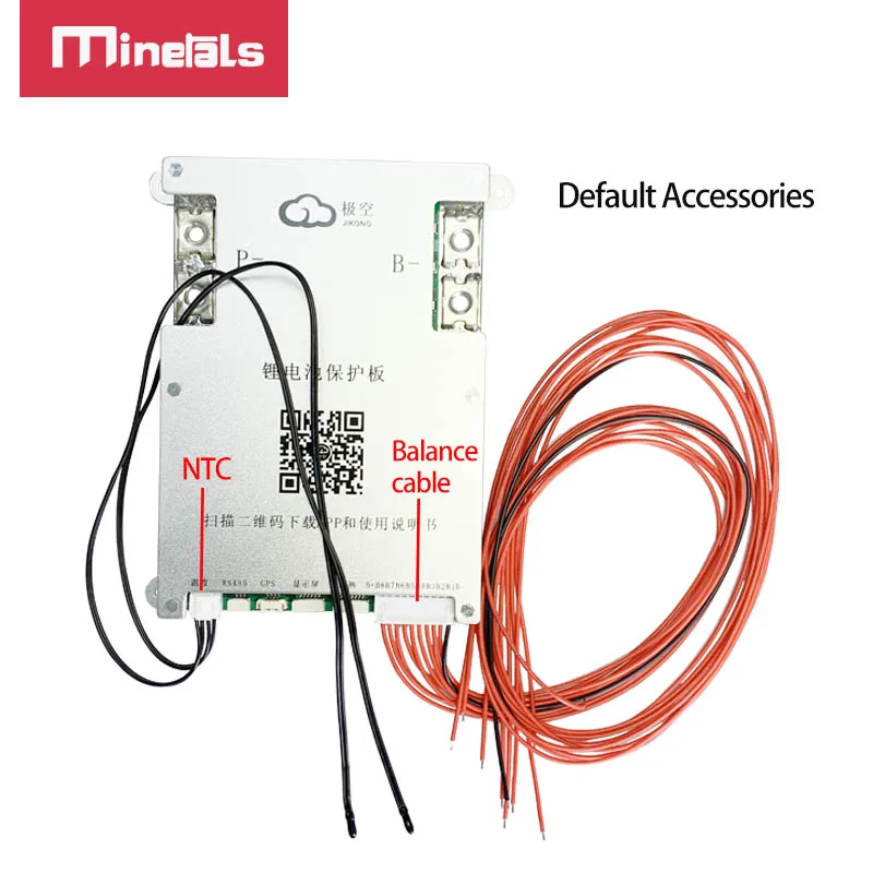 Jikong JK BMS 4S 5S 6S 7S 8S 200A Smart BMS 2A Active Balance Energy Transfer Built-in Bluetooth APP Support LCD 12V 24V 3S BMS — view 4