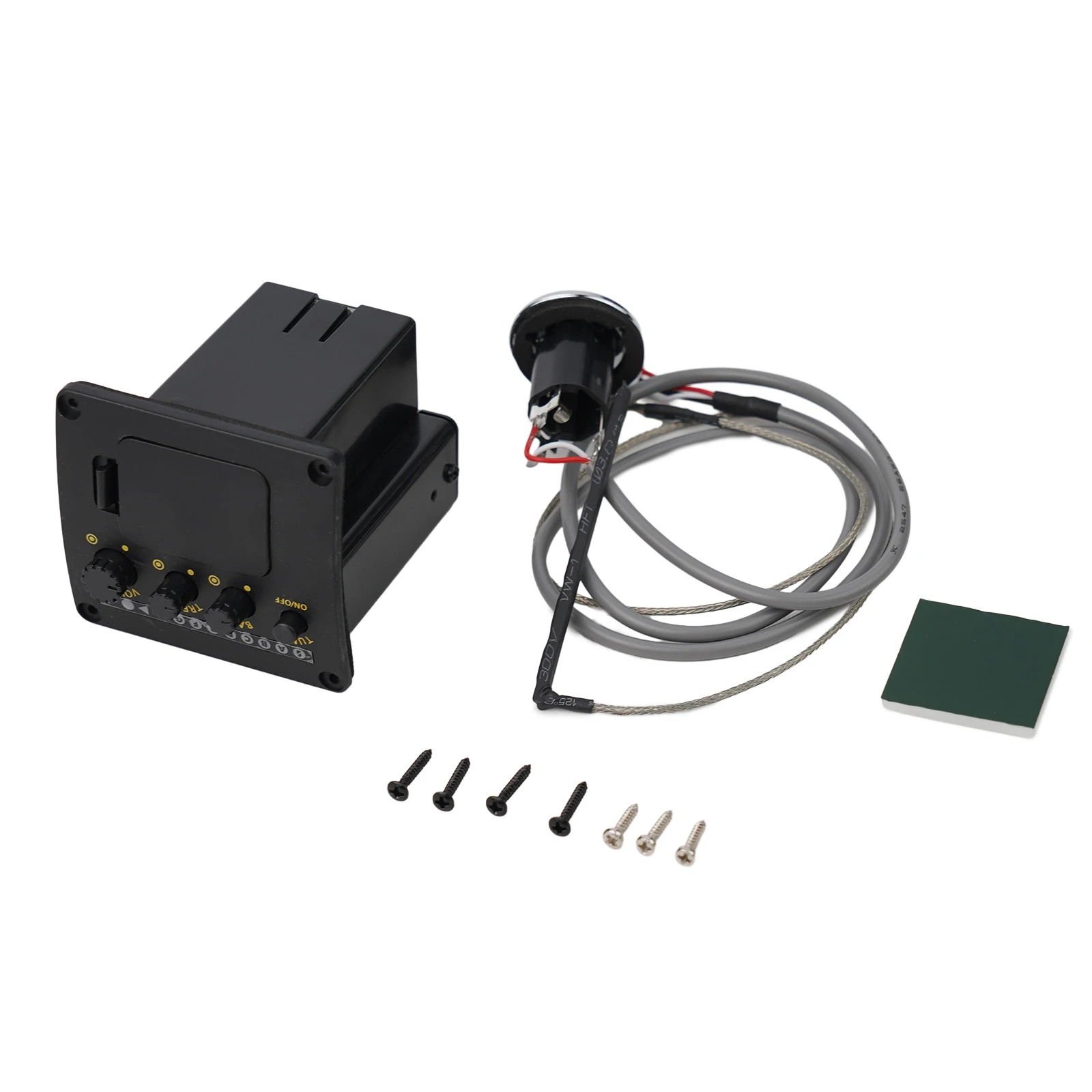 

Профессиональный звукосниматель гитары, акустическая гитара, предусилитель, EQ тюнер, система звукоснимателя, пьезо звукосниматель, эквалайзер, гитарная деталь