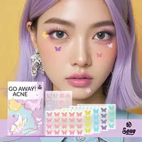 120 Counts Cute Colorful Butterfly Pimple Patches Acne Treatment Stickers Invisible Acne Cover Face Spot Pimple Patch Skin Care 1