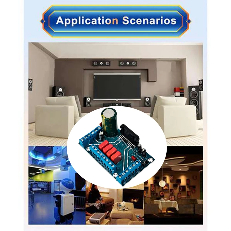 TDA7388 4x41w 4 ä V6 ׷̵  ڵ Ư IC     DC12-14.5V