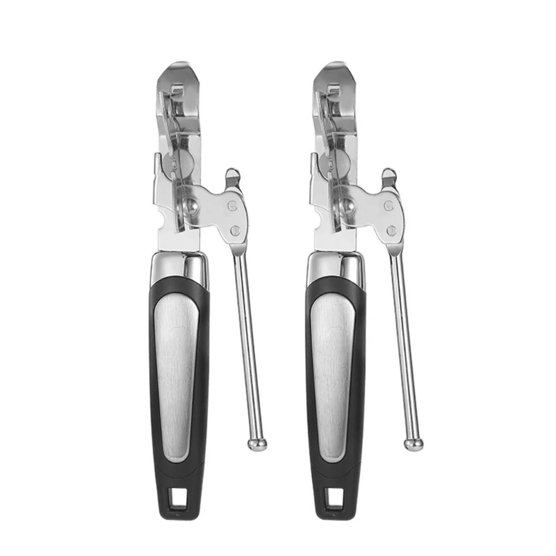 2pcs 캔따개 주방 도구 병 뚜껑 따개를 여는 데 필요한 다기능 도구