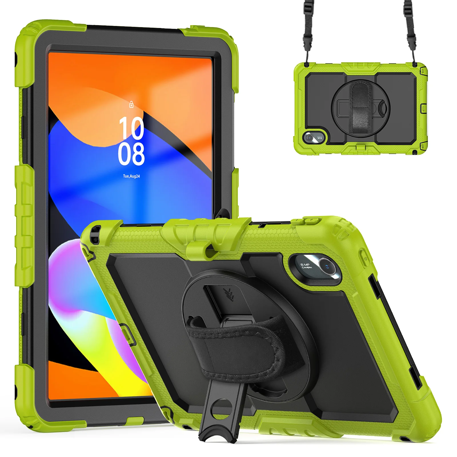 Universal Tablet Case with Screen Protector - Enhanced Protection and Style