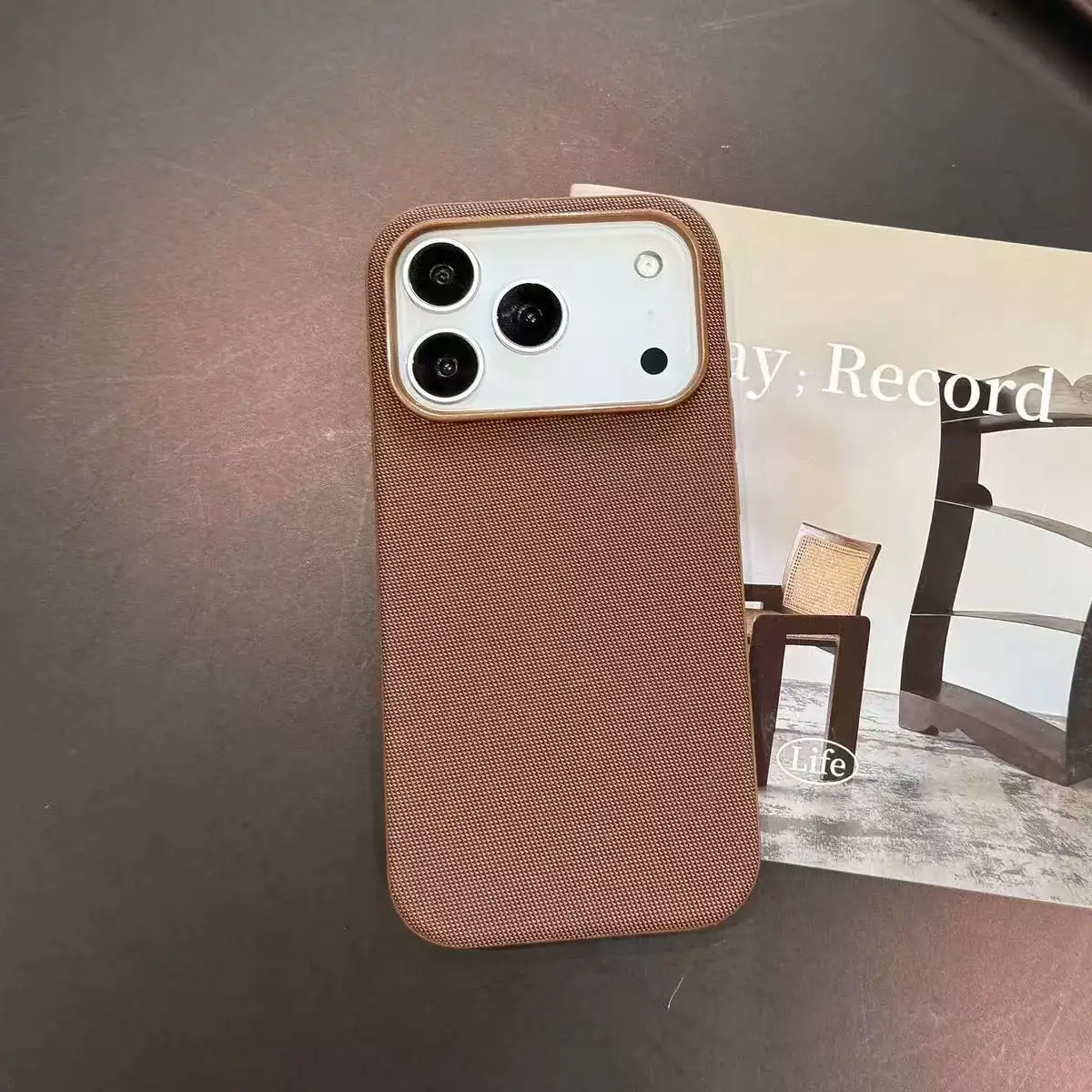 High Quality Original Woven Magnetic Protective Phone Case