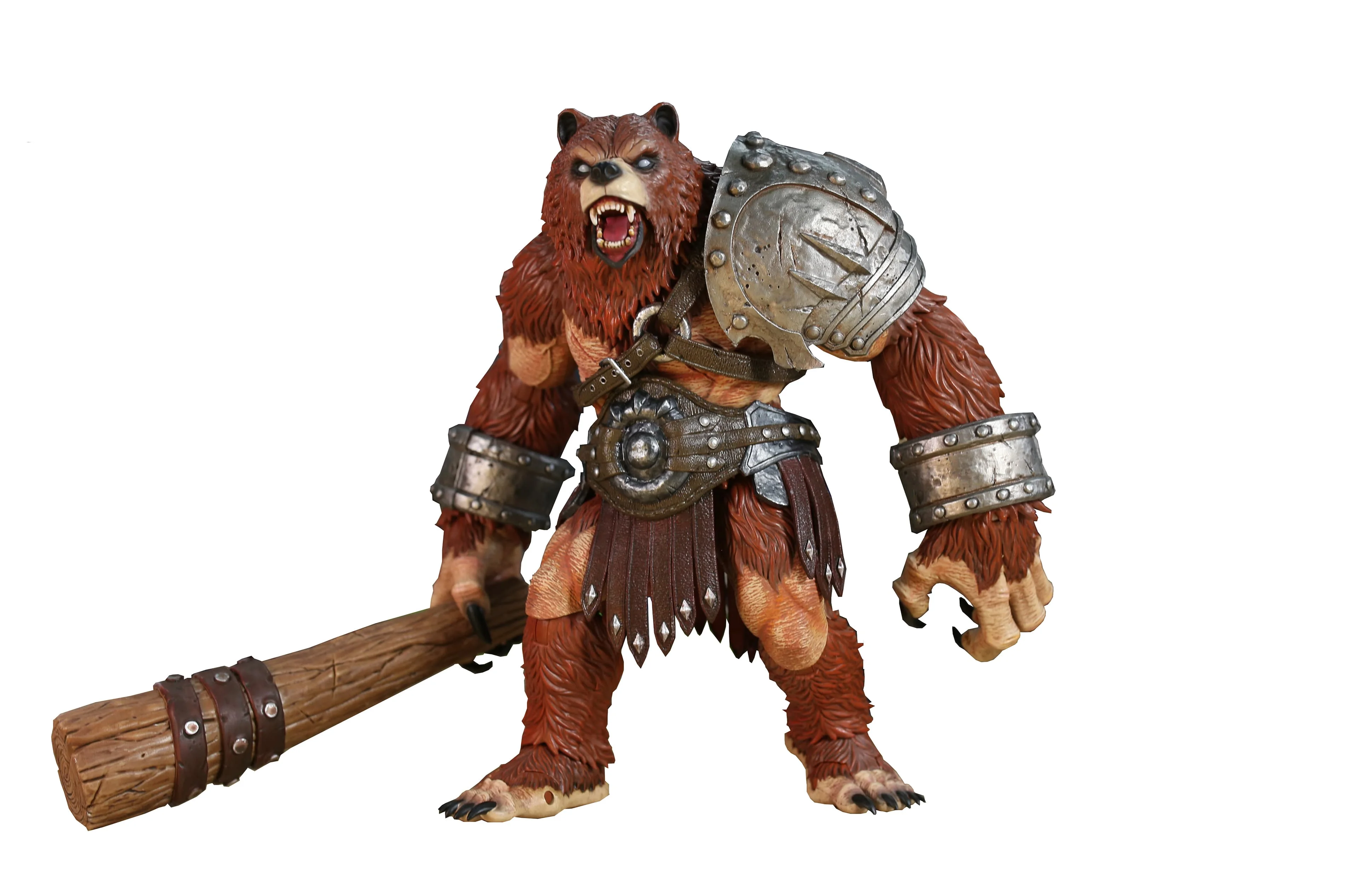 In Stock】Memory Toys Adventurer World Brown White Bear Man