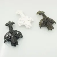 Homemade mini 4wd racing car Mach frame shells white/black/clear black for tamiya FMA chassis car 2