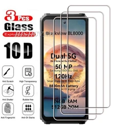 3 - Pack Premium Tempered Glass Screen Protector Film for Tempered glass (For Blackview BL8000)
