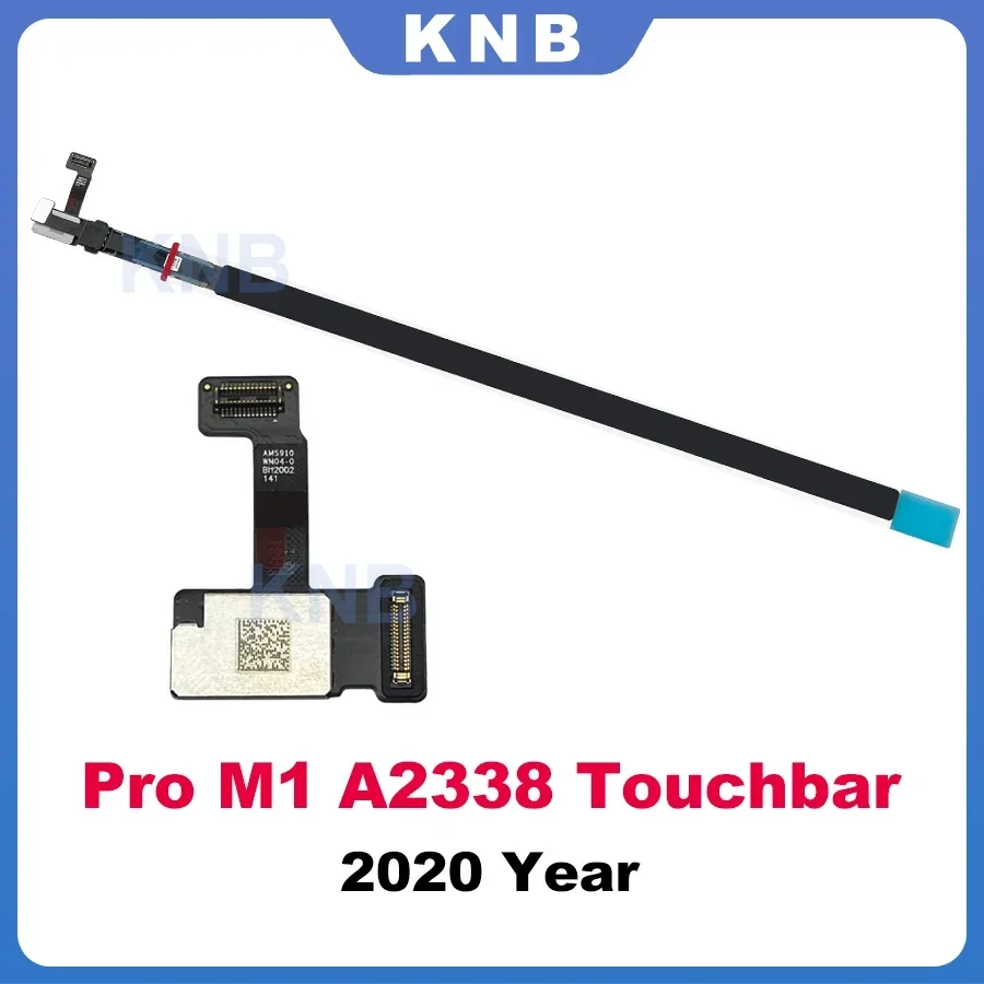Original A2338 Touchbar 2020 Year for MacBook Pro Retina M1 13" A2338 Touch Bar With Cable Replacement