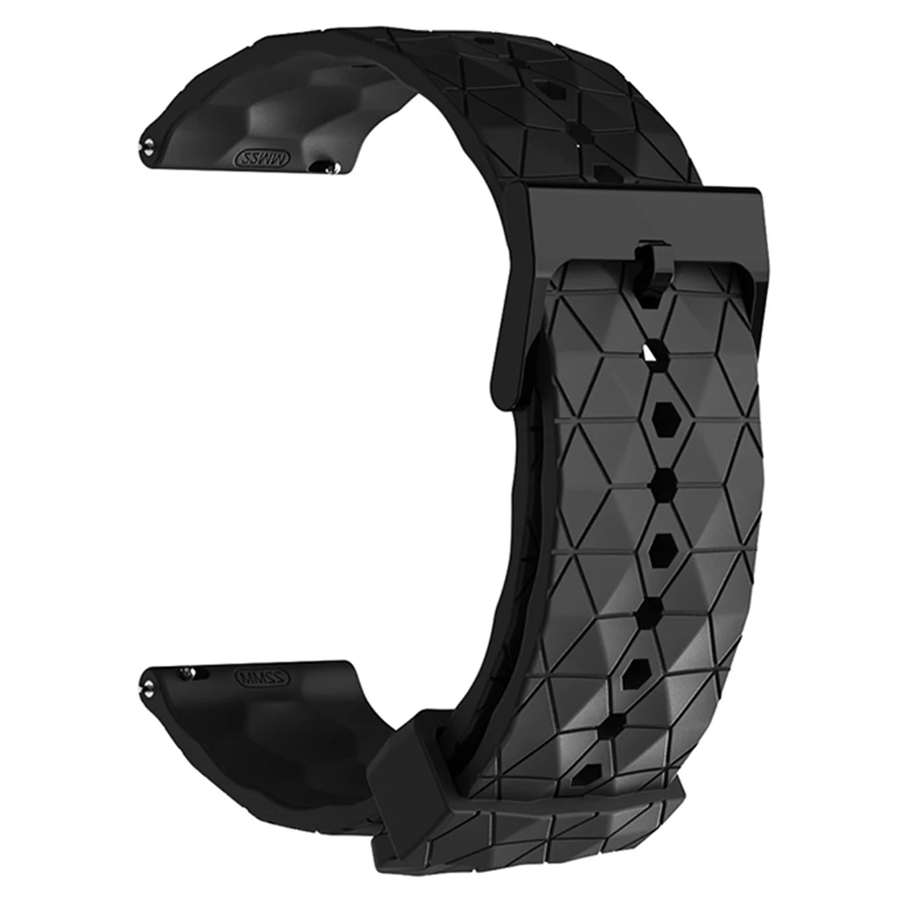 Silicone Sports Strap - 20mm/22mm, Ocean Race Design