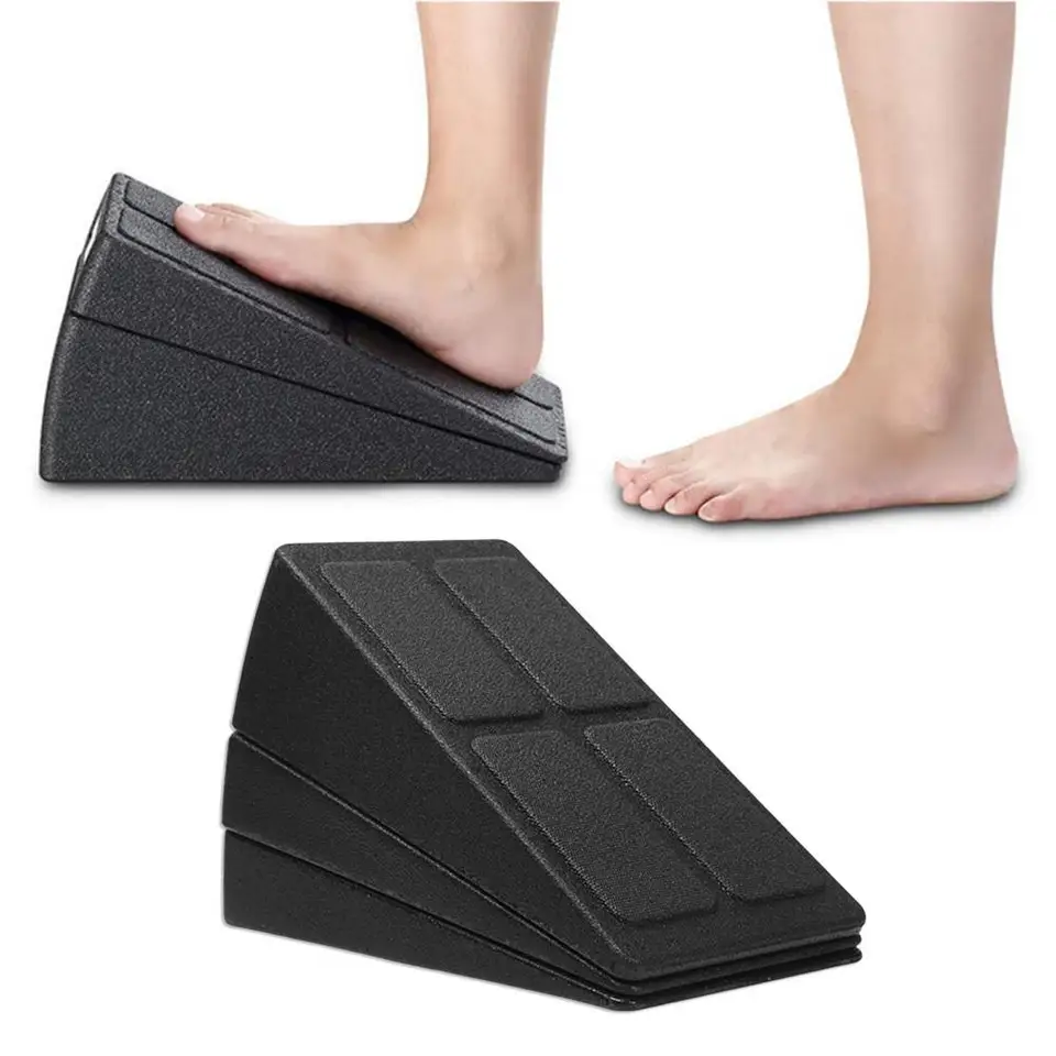 Lot de 3 planches inclinées pour étirement des mollets, planche Lot de 3 planches inclinées pour étirement des mollets, planche