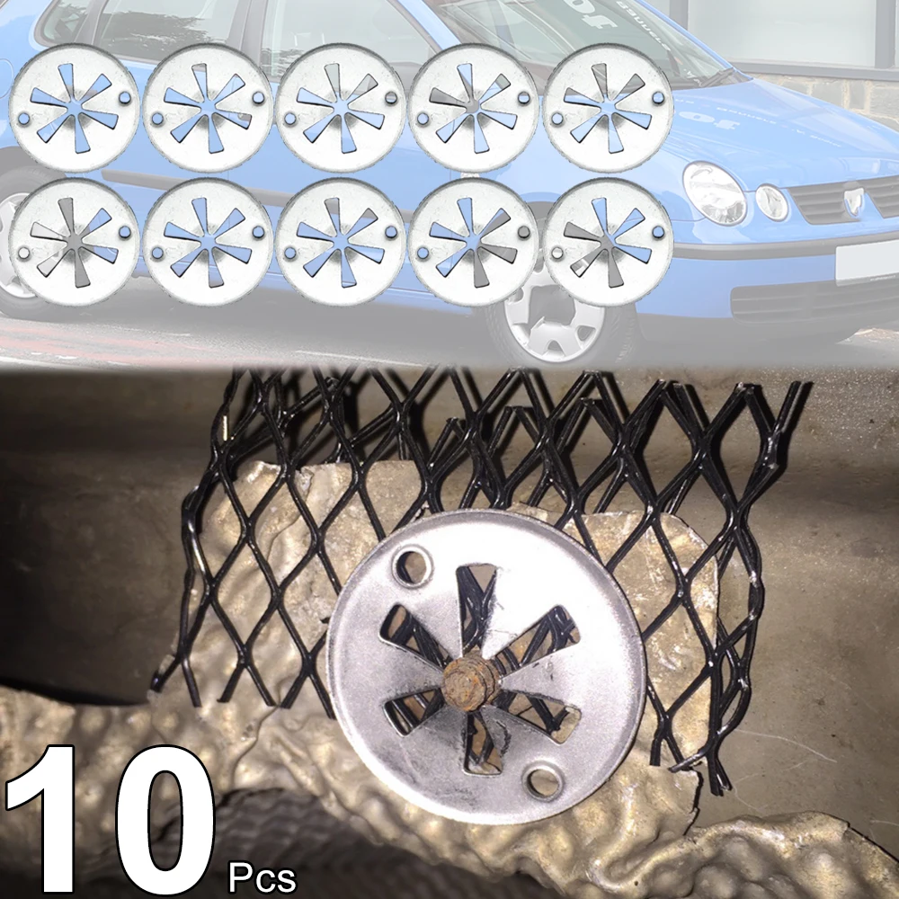 10 Pz Per Vw Polo 6C 6R 9N 2001 - 2016 Amarok Tiguan 5N Golf Plus Bloccaggio Auto Star Rondella Supporto Di Bloccaggio Passacavo Di Scarico Rivetti