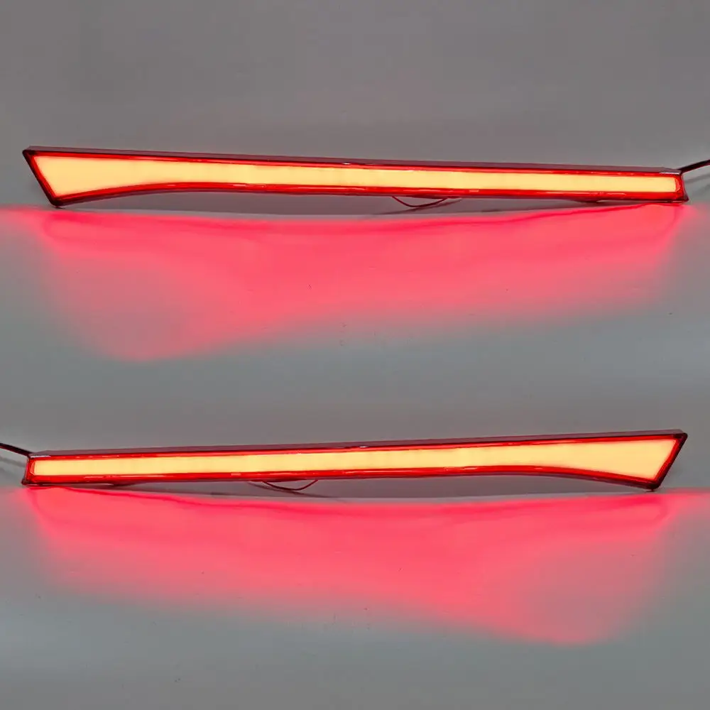 For Malaysia PERODUA BEZZA 2020-2024 2Pcs Led Through Running Tail Lights Start Scan Driving Brake Lights Dynamic Turn Signal detail image 13