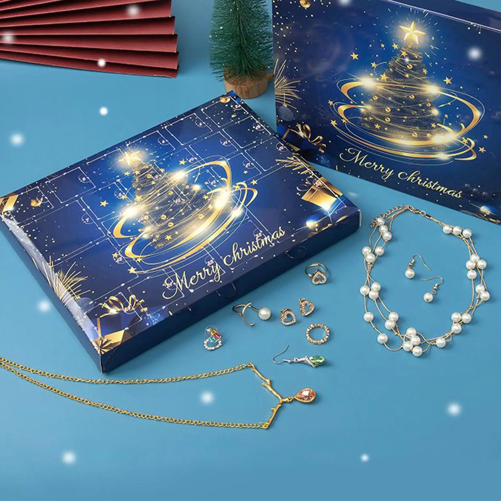 Calendario De Adviento 2025 De Joyería Para Niñas – 24 Sorpresas Con Pulseras Y Cuentas De Colores