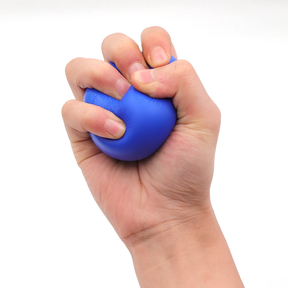 Foam Hand Grip Strengthener Massager Ball for Rehab Therapy