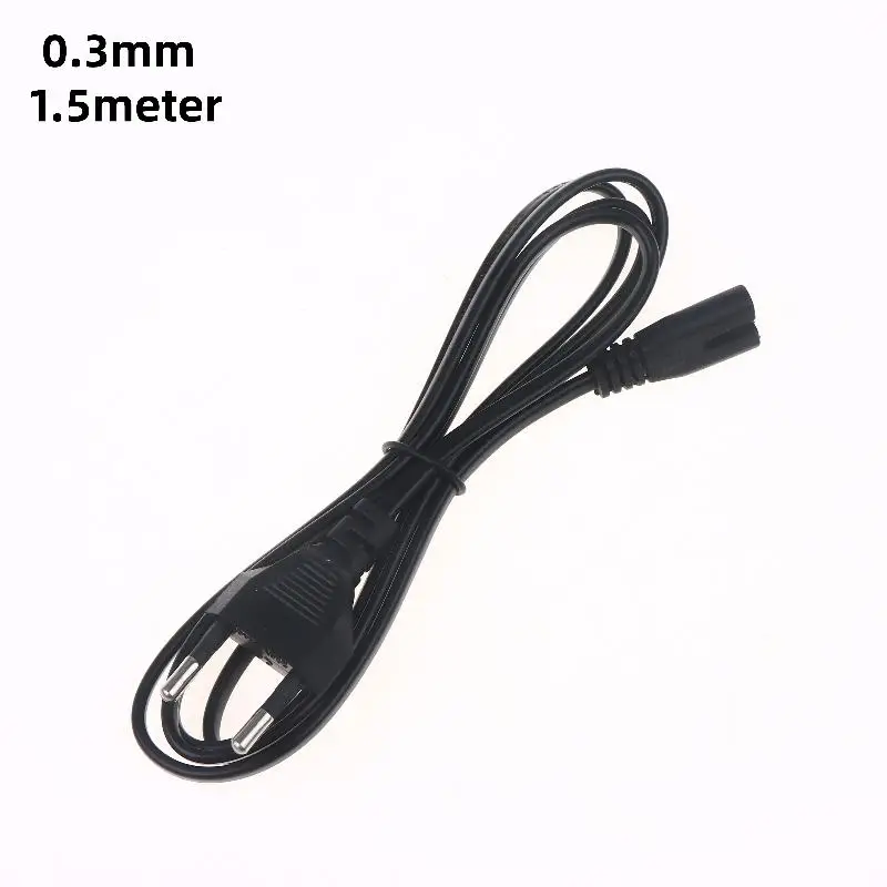 European Standard 2-Prong C7 Figure 8 Power Cable Extension Cord