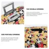 Mickey Mouse Graffiti Suitcase Cover Funny Animal Print Flight Fun Luggage Case Cruise Trip Protector Cartoon 4