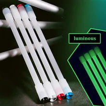 

subbt Luminous Spinner Toy Adults Antistress Rotating Pen Fidget Spinner Toy Children Spinning Game Hand Spinner Pen Stress Gift