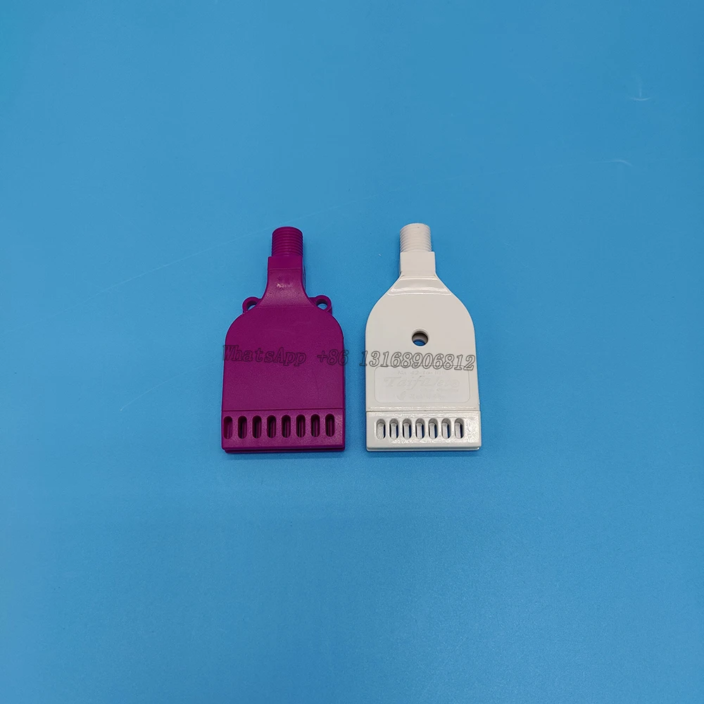 ABS Plastic Blower Air Knife Comb f Type Hair Nozzle Air Blow Off Nozzle 1/4 One Two Three Holes Double Row Widening Blow