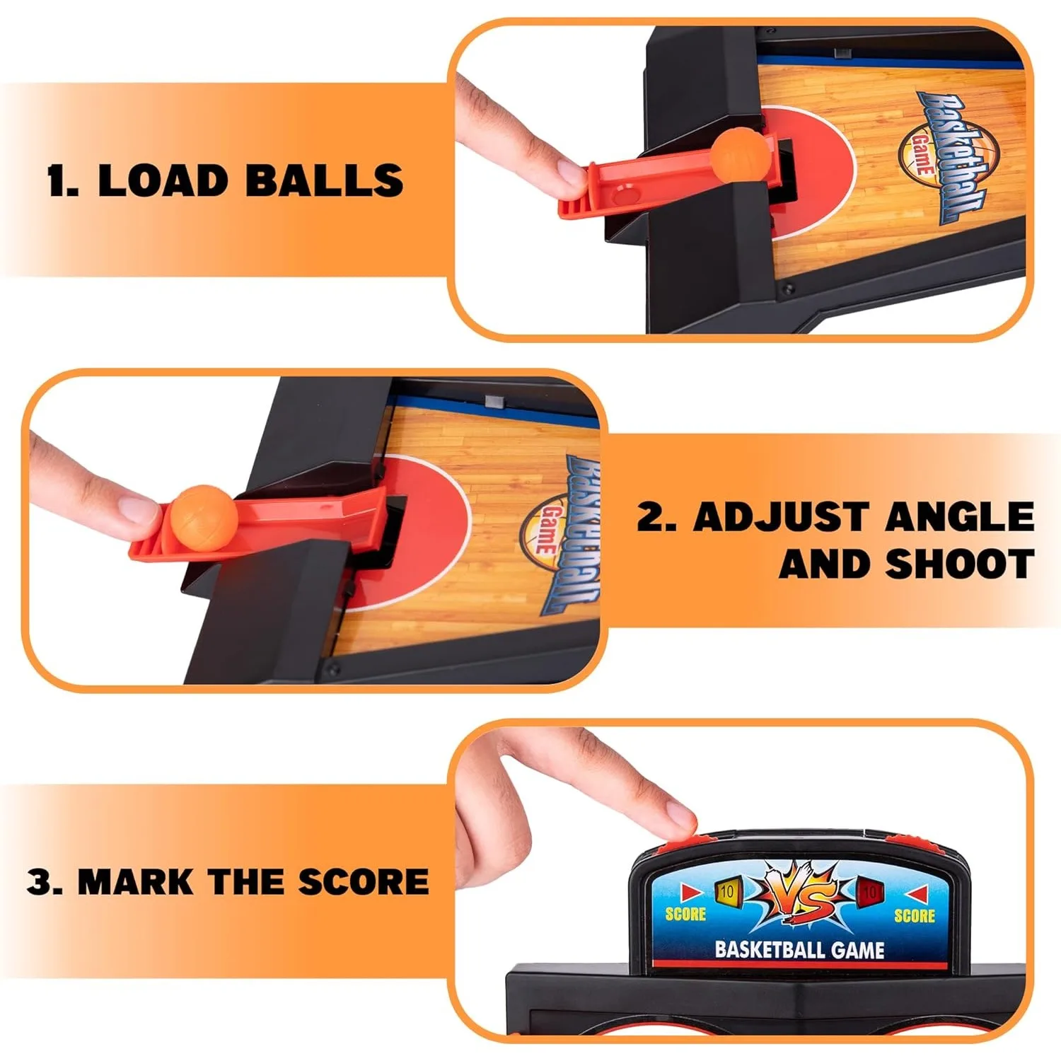 Basketball Toys Tabletop Basketball Games for Kids and Adults Desk Games for Office Best Basketball Gifts Idea for Boys & Girls 5
