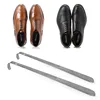 1pcs Portable Home Supply Stainless Steel Shoes Lifter Shoespooner Durable Tool Wearing Long Handle Pull Professional Shoehorns 5