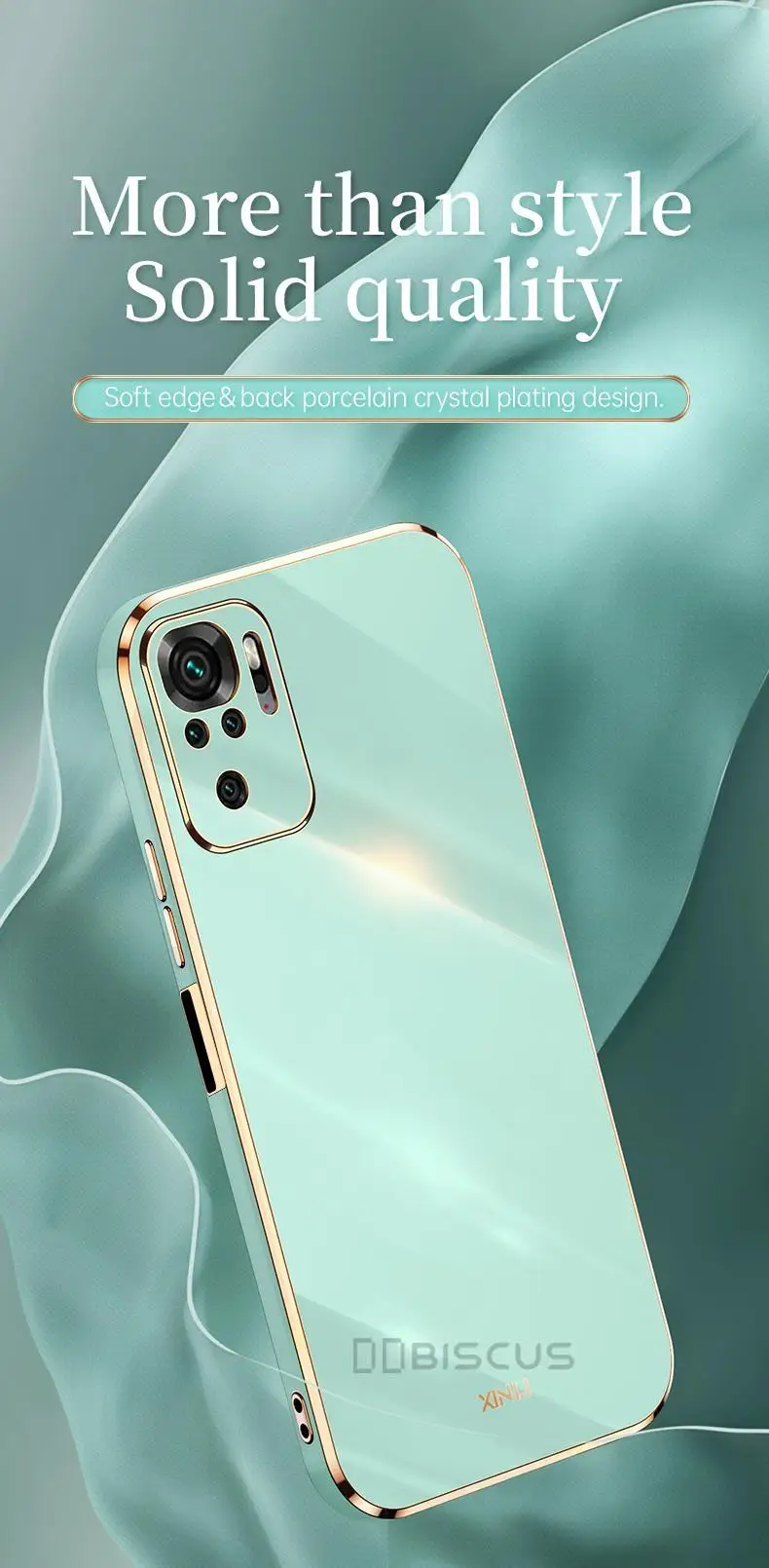 Case For Xiaomi Redmi Note 10S 10 Pro 7 8 8T Funda Redmi Note 11 11S Redmi 10C 10A 9T 9A 9 Luxury Plating Silicone Carca_voghion.com
