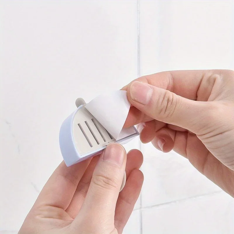 3Pcs Random Color Creative Home Hooks Umbrella Shape Adhesive Style Wall Key Hook for Small Items Decor 6