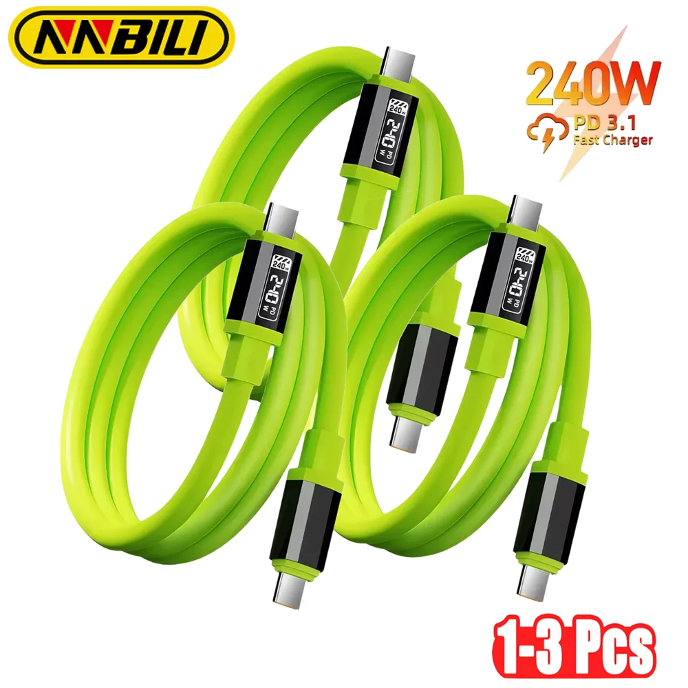 สายชาร์จ USB-C 240W ชาร์จเร็ว สำหรับ iPhone และ Huawei