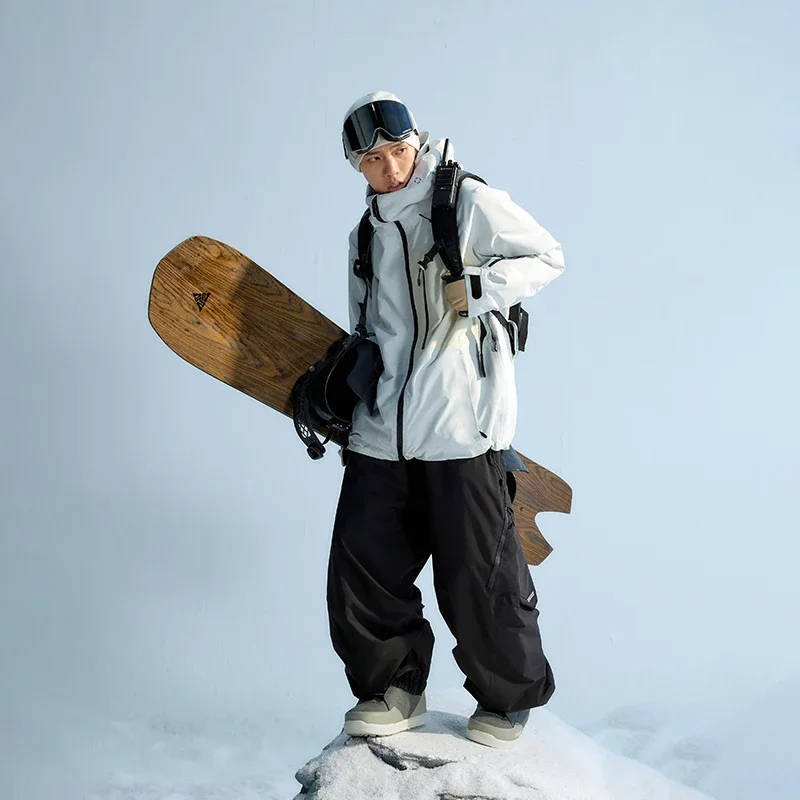 Snowboard Ski Jacket Suit Waterproof Wear-resistant 3L Winter Outdoor