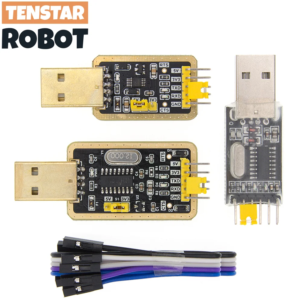 CH340G CH340E USB to TTL converter UART module 3.3V 5V