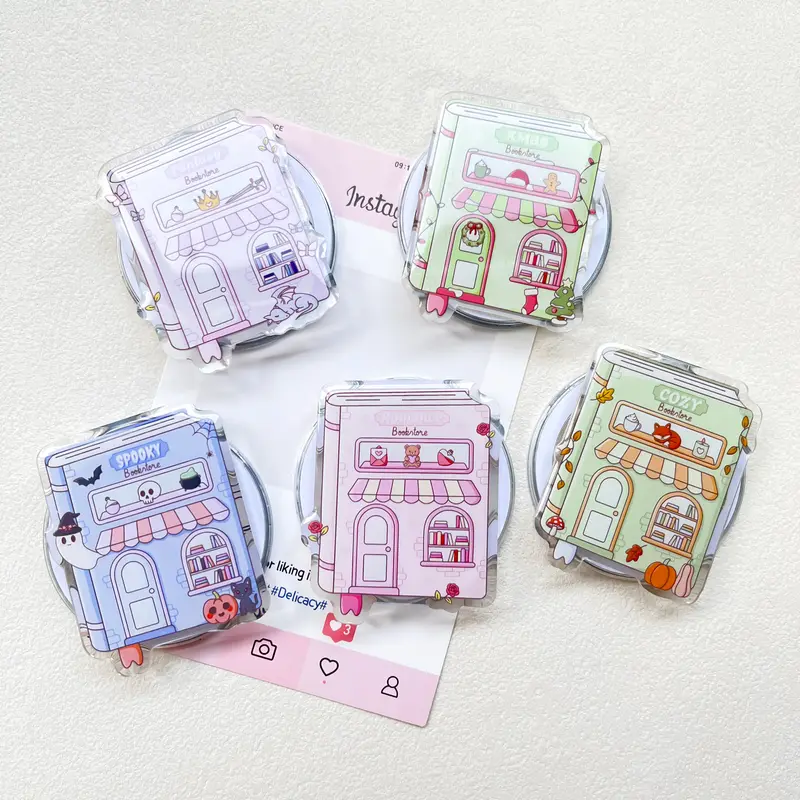 Kindle Bookish Magsafe Phone Grip Magnetic Kindle Holder Pink Kindle Accessories Bookish Merch Book for iPhone Samsung Xiaomi - Image 2
