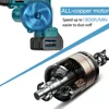 2-in-1 Electric Cordless Garden Leaf Air Blower Computer Dust Collector Dust Snow Blowing Power Tools For Makita 18V Battery 4