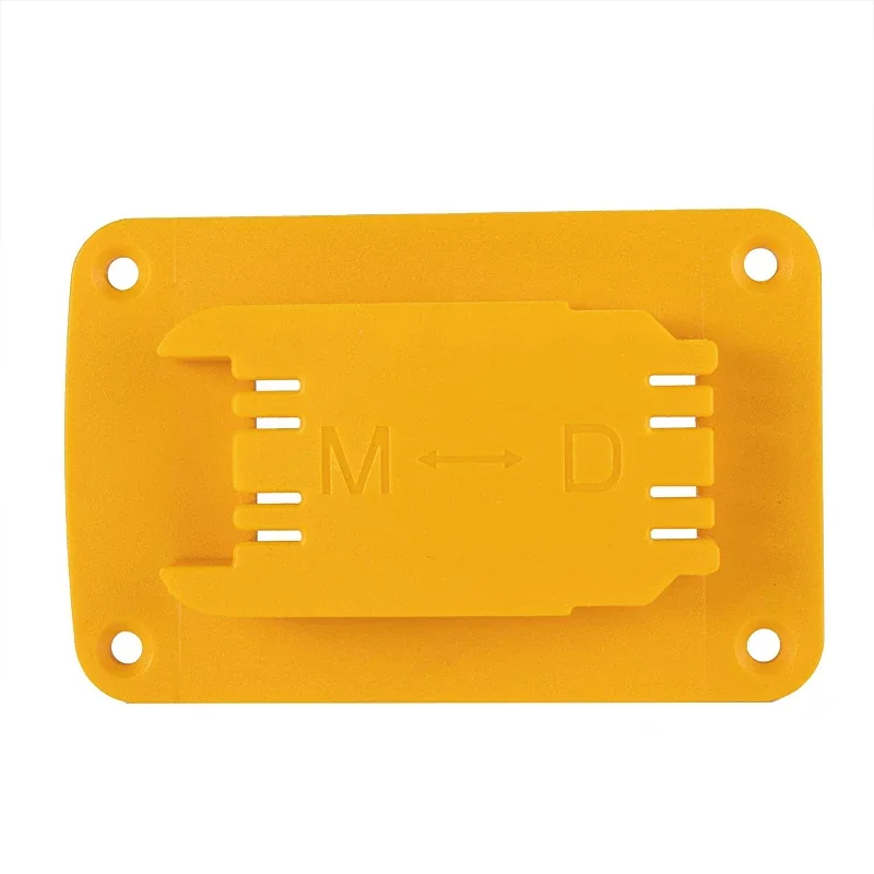 5pcs 도구 마운트 홀더 플라스틱 전동 공구 배터리 도크 Dewaltt 14.4V/18V/20V 배터리 도구용 Milwaukee18V 도구 사용