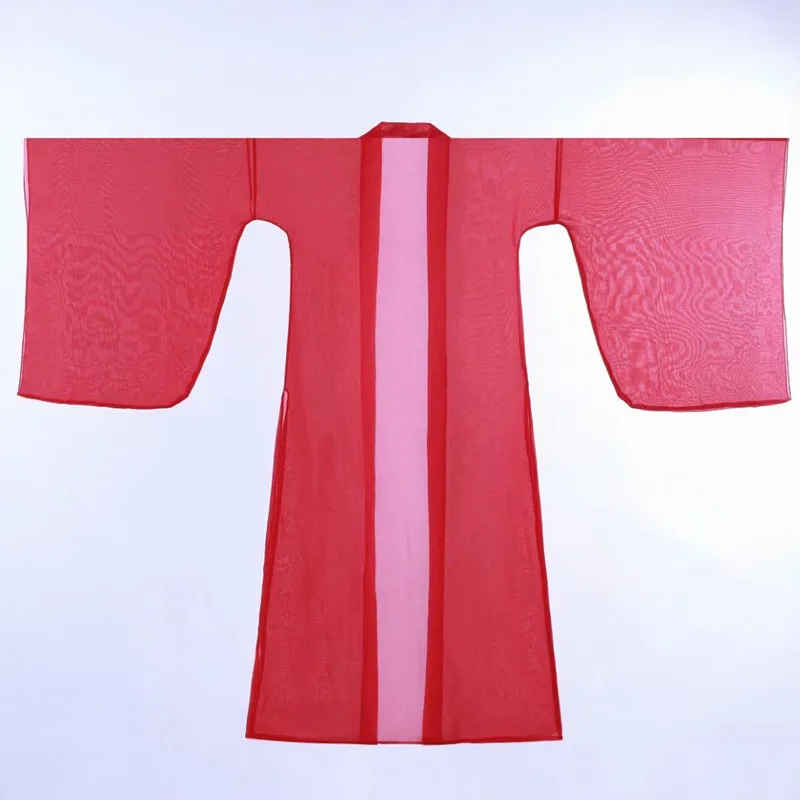 Sommer Dünne Alte Chinesische Große Hülse Hemd Tüll Tang-dynastie Hanfu Strickjacke Dance Kleidung Cosplay Bühne Kostüm Hanbok – Detail 10