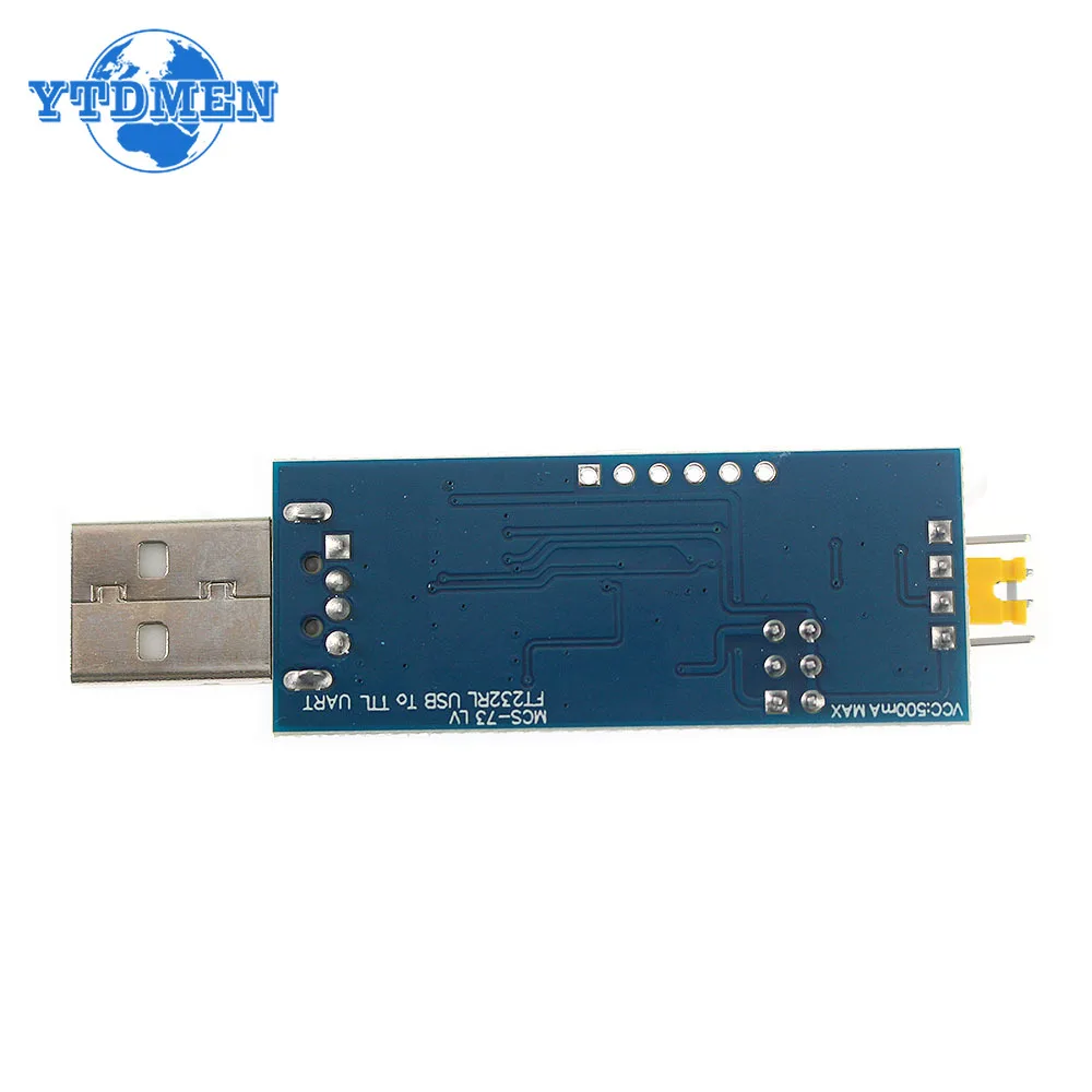 FT232RL USB To TTL Serial Port Module 5V 3.3V 1.8V Level Download Program Line  Serial Interface Module FT232
