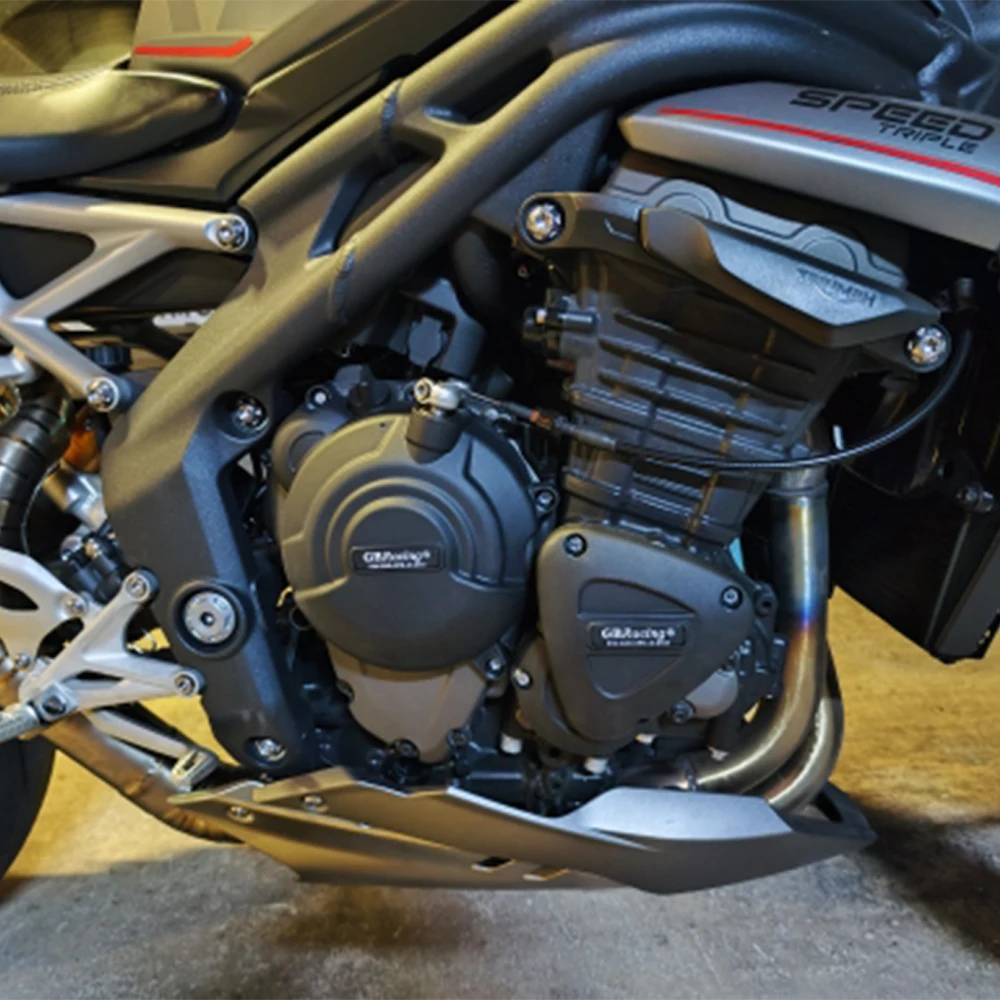 SPEED TRIPLE 1200 RR Engine Cover Protection Motorcycle Accessories For GBracing For TRIUMPH SPEED TRIPLE 1200RR 1200RS