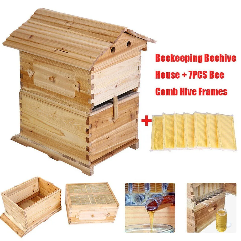 Artesian Bee Box, Bee Hive, Automatic Full Set, Bee Villa, Artesian Honey Hive Wholesale, Honey Spleen Honeycomb.
