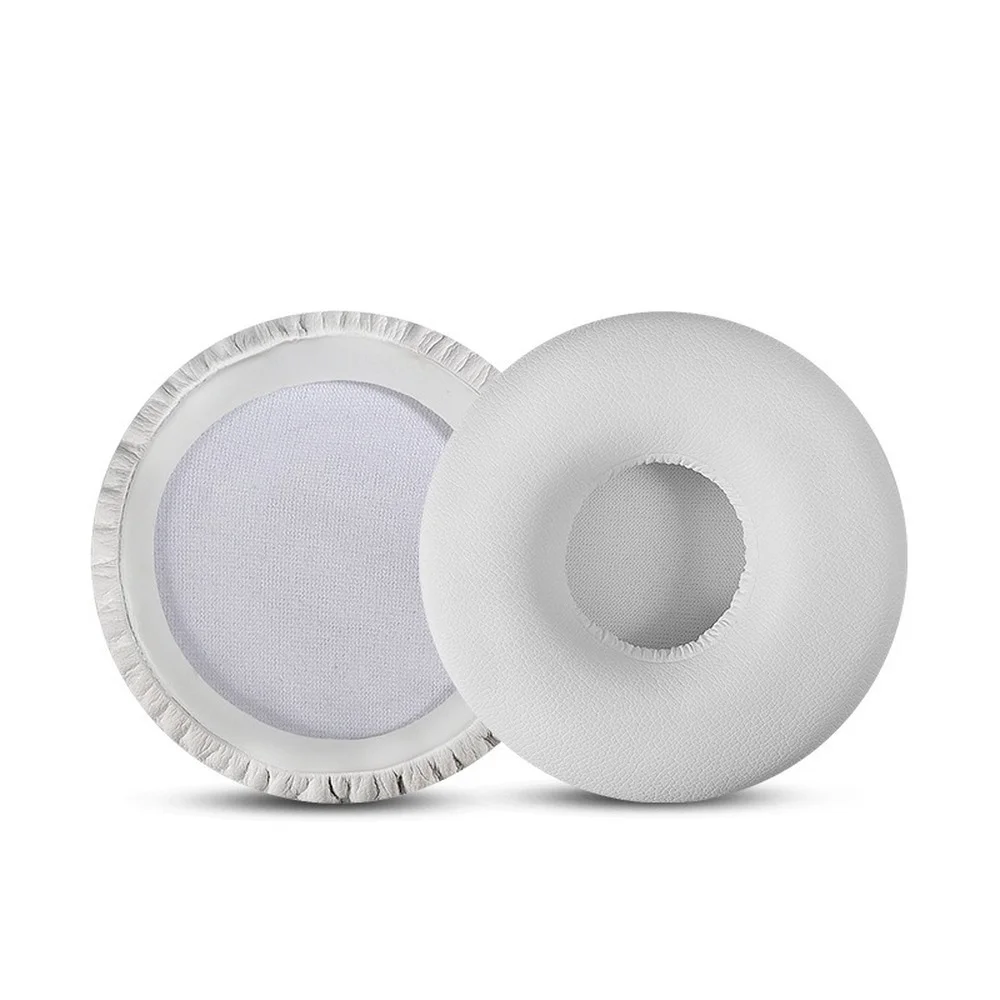 JABRA REVO 용 70mm 교체 용 이어 패드 쿠션 커버 JABRA REVO 무선 헤드폰 용 편안한 부드러운 가죽 이어 패드