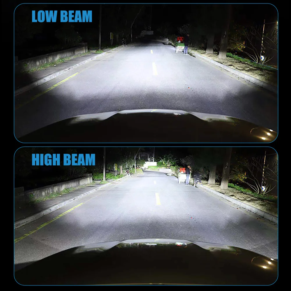 High-Performance Halogen-Equivalent LED Auto Headlight 55W