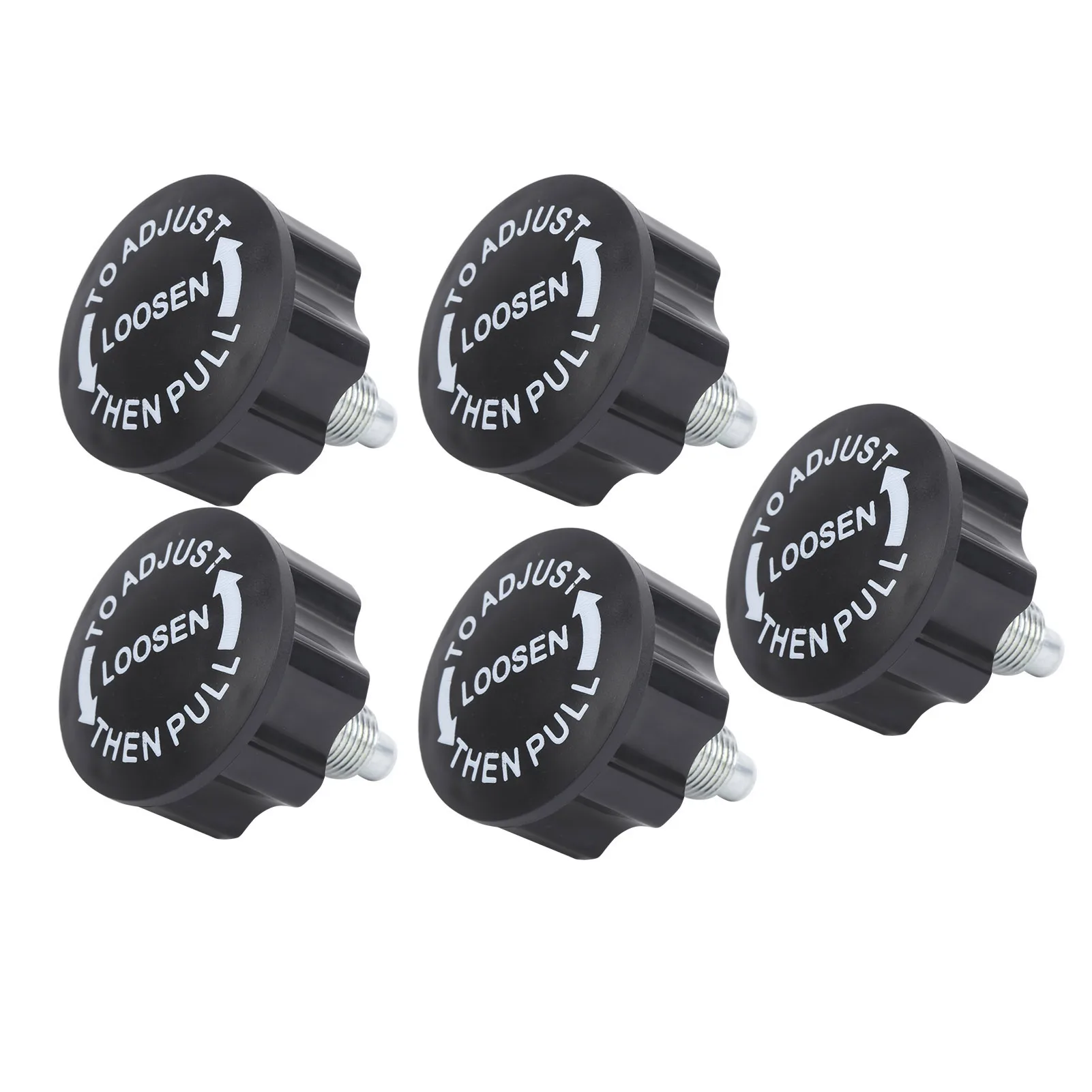 5pcs Fitness Pop Pull Pin Knob M16 Release Pop Pin Knob Exercise Training Machines Release Bike Equipment 5