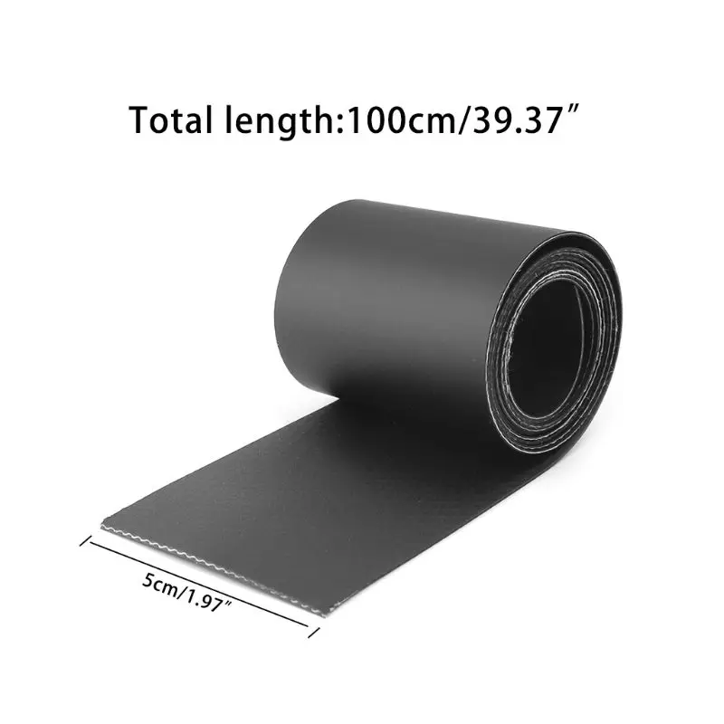 1 rotolo 50x1000mm toppa riparazione grigia in PVC Toppa speciale per kayak per gommone