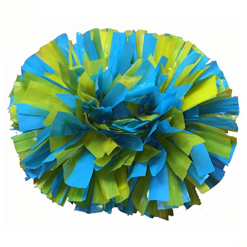 

Non-fading Game Cheers Pompoms, Blue Yellow, 32cm, Sports Supplies Factory, Color Can Free Combination, High Quality, 2Pcs