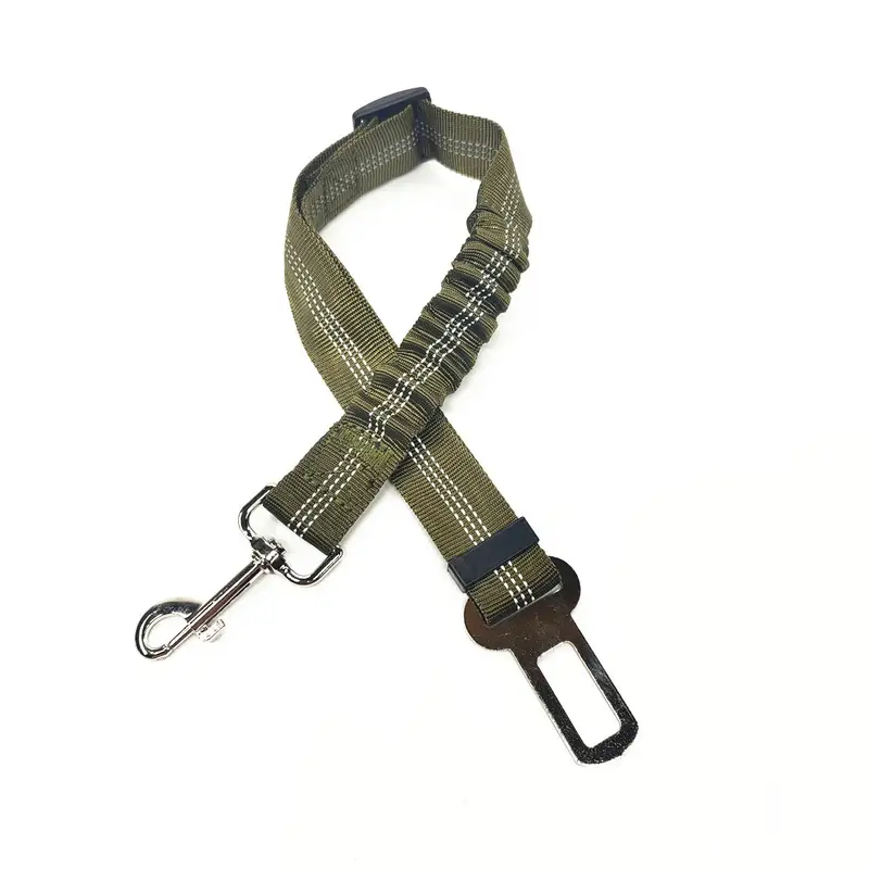 Adjustable Dog Car Seat Belt Harness for Dogs Nylon Reflective Cushioning Elasticity Car Travel Dog Accessories for Dogs - Image 7