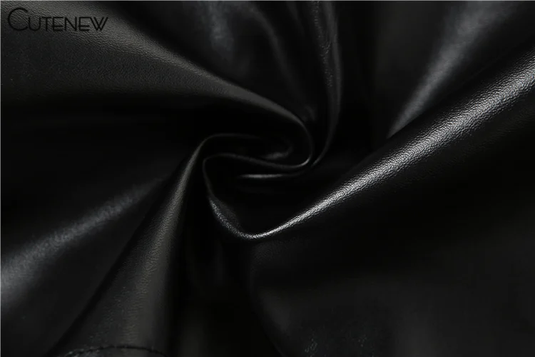 Top corto sexy de verano para mujer, liso, con hombros descubiertos, informal, sin tirantes, de cuero sintético negro, para uso diario, para fiesta y club
