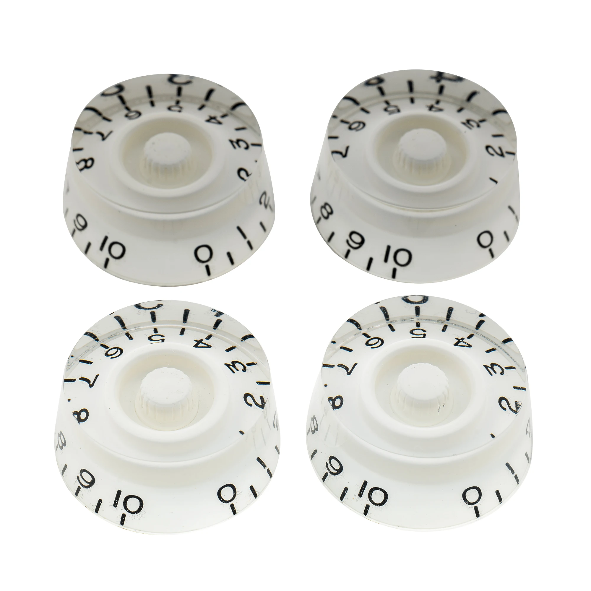 Musiclily Pro Metric Coarse 18-Spline Gitarrenknöpfe Tone Volume Speed Control Knöpfe für Epiphone Les Paul SG Gitarre (4er-Set) – Detail 28